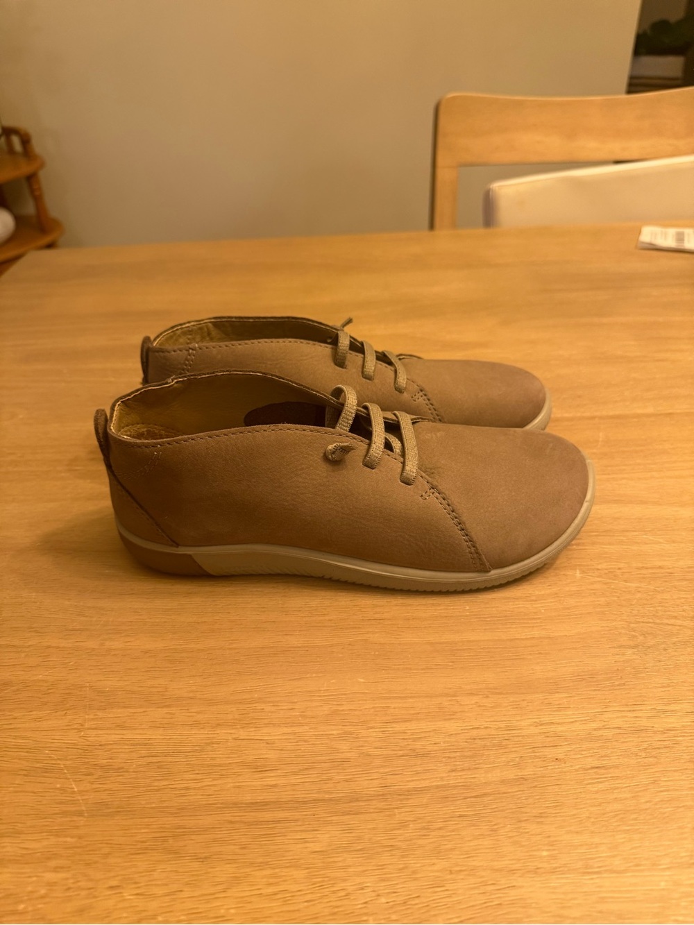 Keen KNX Chukka Boots, No-Tie Elastic Lace Shoes, Preferred Leather, Mens Sz 7